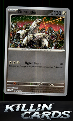 Reverse Holofoil Duraludon 074/094 Pokemon Common ME02: Phantasmal Flames Card N