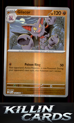 Reverse Holofoil Gliscor 050/094 Pokemon Uncommon ME02: Phantasmal Flames Card N