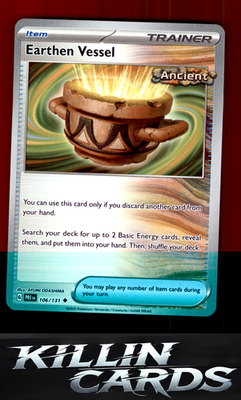 Earthen Vessel 106/131 Pokemon Uncommon SV: Prismatic Evolutions Card NM