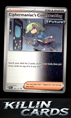 Ciphermaniac's Codebreaking 104/131 Pokemon Uncommon SV: Prismatic Evolutions Ca