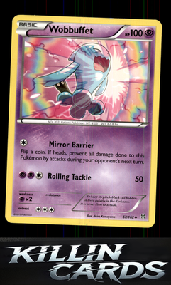 Wobbuffet 67/162 Pokemon Uncommon XY - BREAKthrough Card NM