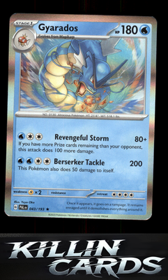 Gyarados 043/193 Pokemon Rare SV02: Paldea Evolved Card NM