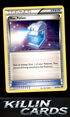 Max Potion 94/98 Pokemon Uncommon Emerging Powers Card NM