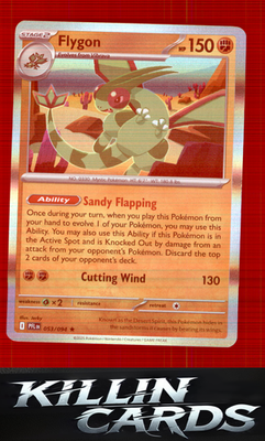 Flygon - 053/094 053/094 Pokemon Rare ME02: Phantasmal Flames Card NM