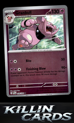 Reverse Holofoil Granbull 038/094 Pokemon Uncommon ME02: Phantasmal Flames Card
