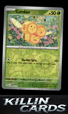 Reverse Holofoil Combee 008/193 Pokemon Common SV02: Paldea Evolved Card NM