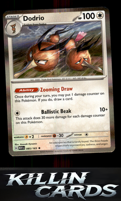 Dodrio 085/165 Pokemon Rare SV: Scarlet & Violet 151 Card NM