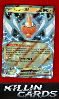 Rotom ex - 029/094 029/094 Pokemon Double Rare ME02: Phantasmal Flames Card NM