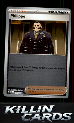 Reverse Holofoil Philippe - 079/086 079/086 Pokemon Uncommon ME04: Chaos Rising
