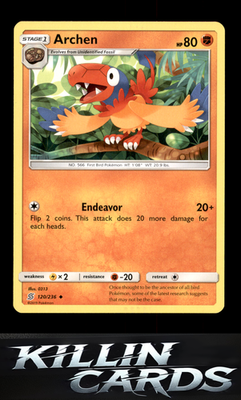 Archen 120/236 Pokemon Uncommon SM - Unified Minds Card NM
