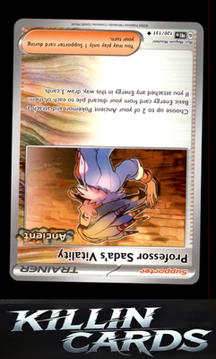Professor Sada's Vitality 120/131 Pokemon Uncommon SV: Prismatic Evolutions Card