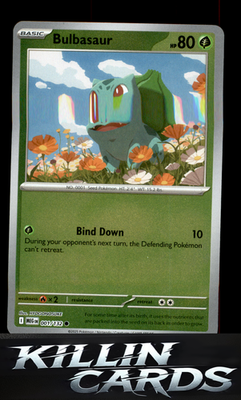 Reverse Holofoil Bulbasaur - 001/132 001/132 Pokemon Common ME01: Mega Evolution