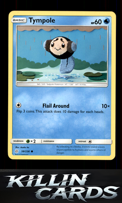 Tympole 58/236 Pokemon Common SM - Cosmic Eclipse Card NM