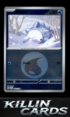 Reverse Holofoil Snom (Energy Symbol Pattern) 052/217 Pokemon Common ME: Ascende