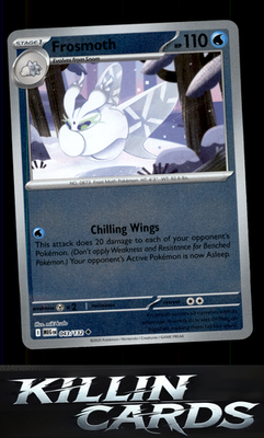 Reverse Holofoil Frosmoth 043/132 Pokemon Uncommon ME01: Mega Evolution Card NM