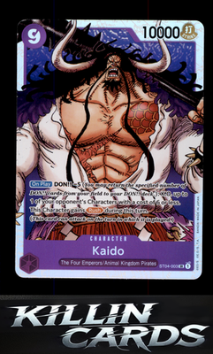 Kaido (003) ST04-003 One Piece Card Game SR Starter Deck 4: Animal Kingdom Pirat