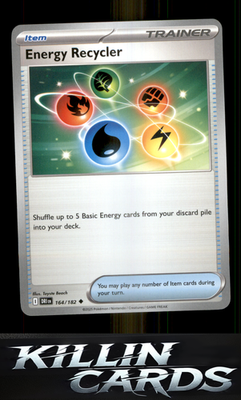 Energy Recycler 164/182 Pokemon Uncommon SV10: Destined Rivals Card NM