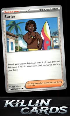 Surfer - 200/217 200/217 Pokemon Common ME: Ascended Heroes Card NM