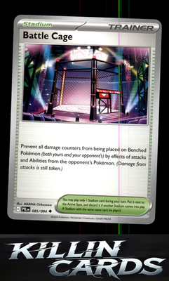 Battle Cage - 085/094 085/094 Pokemon Uncommon ME02: Phantasmal Flames Card NM