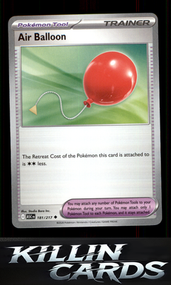 Air Balloon 181/217 Pokemon Uncommon ME: Ascended Heroes Card NM