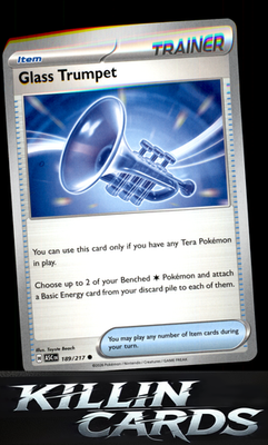 Glass Trumpet - 189/217 189/217 Pokemon Common ME: Ascended Heroes Card NM