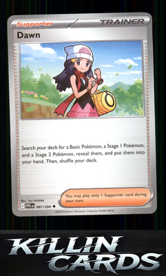 Dawn 087/094 Pokemon Uncommon ME02: Phantasmal Flames Card NM