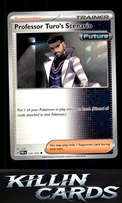 Professor Turo's Scenario 121/131 Pokemon Uncommon SV: Prismatic Evolutions Card