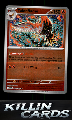 Reverse Holofoil Talonflame - 014/088 014/088 Pokemon Uncommon ME03: Perfect Ord