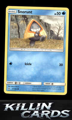 Snorunt 37/236 Pokemon Common SM - Unified Minds Card NM