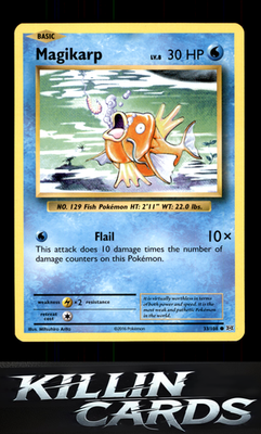 Magikarp 33/108 Pokemon Common XY - Evolutions Card NM