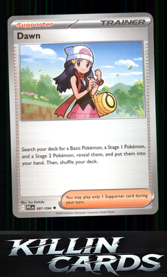 Dawn 087/094 Pokemon Uncommon ME02: Phantasmal Flames Card NM