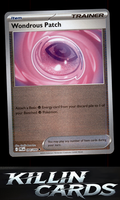 Reverse Holofoil Wondrous Patch 094/094 Pokemon Uncommon ME02: Phantasmal Flames