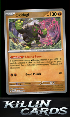 Okidogi (Poke Ball Pattern) 057/131 Pokemon Rare SV: Prismatic Evolutions Card N