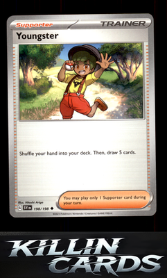 Youngster 198/198 Pokemon Uncommon SV01: Scarlet & Violet Base Set Card NM