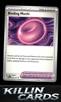 Binding Mochi 095/131 Pokemon Uncommon SV: Prismatic Evolutions Card NM