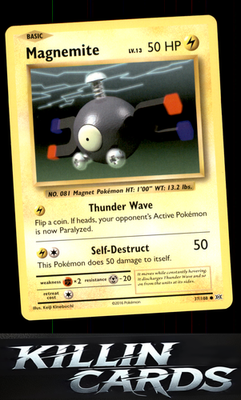 Magnemite 37/108 Pokemon Common XY - Evolutions Card NM