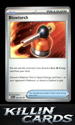 Blowtorch - 086/094 086/094 Pokemon Uncommon ME02: Phantasmal Flames Card NM