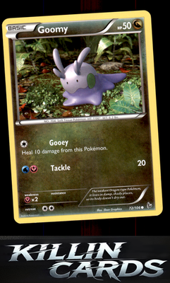 Goomy 72/106 Pokemon Common XY - Flashfire Card LP