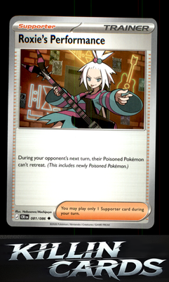 Roxie's Performance - 081/086 081/086 Pokemon Uncommon ME04: Chaos Rising Card N