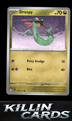 Dreepy - 158/217 158/217 Pokemon Common ME: Ascended Heroes Card NM
