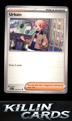 Urbain 214/217 Pokemon Uncommon ME: Ascended Heroes Card NM
