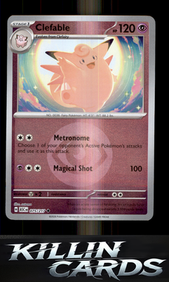Clefable (Energy Symbol Pattern) 075/217 Pokemon Uncommon ME: Ascended Heroes Ca