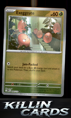 Reverse Holofoil Exeggcute 004/132 Pokemon Common ME01: Mega Evolution Card NM
