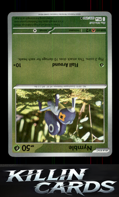 Reverse Holofoil Nymble - 009/094 009/094 Pokemon Common ME02: Phantasmal Flames