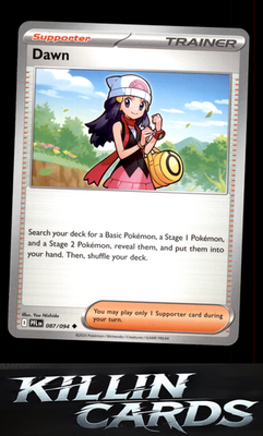 Dawn 087/094 Pokemon Uncommon ME02: Phantasmal Flames Card NM