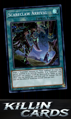 Scareclaw Arrival DIFO-EN059 YuGiOh Super Rare Dimension Force Card NM