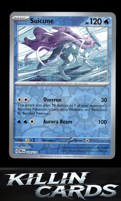 Suicune 024/131 Pokemon Uncommon SV: Prismatic Evolutions Card NM