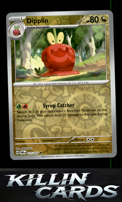 Reverse Holofoil Dipplin - 127/167 127/167 Pokemon Uncommon SV06: Twilight Masqu