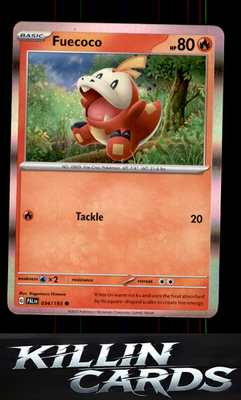 Fuecoco - 034/193 (Summer 2023 Collector Chest) 034/193 Pokemon Common Miscellan
