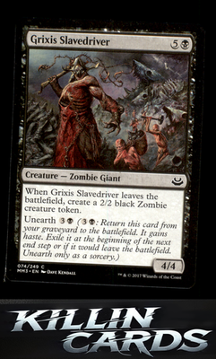 Grixis Slavedriver 74 Magic C Modern Masters 2017 Card NM